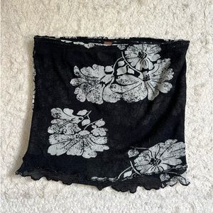 💛FREE PEOPLE POPPY TUBE TOP IN BLACK